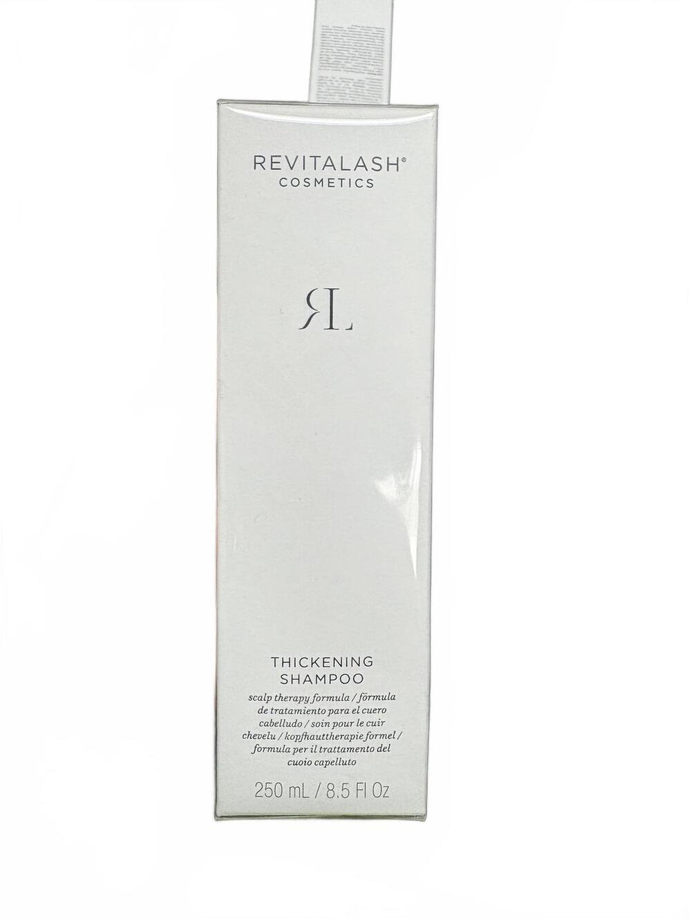 RevitaLash Cosmetics Thickening Shampoo 250 mL 8.5 Fl Oz New Sealed Box